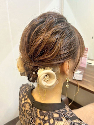 結婚式ヘアアレンジ