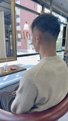 スーツによく合うメンズカット