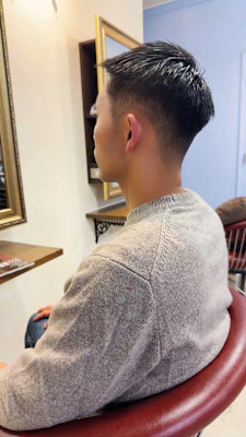 スーツによく合うメンズカット