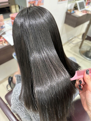 髪質改善カラー