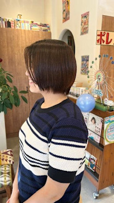 大人ショートボブ