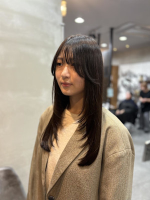 【SHIANすずか】顔周りレイヤーカット　簡単スタイリング