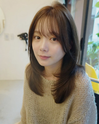 レイヤーカット/レイヤー/顔周り/ミディアム/ボブ/ショート