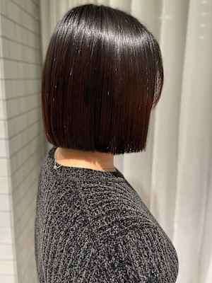 【ChaoMICHI sachika】切りっぱなしボブ　艶感