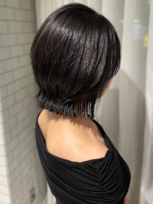 【ChaoMICHI sachika】外ハネボブ グレージュ