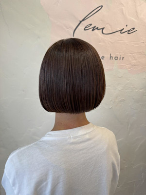大人かわいい / 丸みボブ