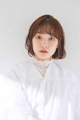 〈江戸桃海〉ボブ/ボブパーマ/ブラウンカラー/吉祥寺