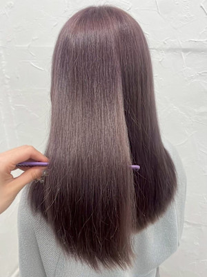 ブリーチダブルカラーラベンダーカラーケアブリーチ