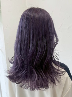 ブリーチダブルカラーラベンダーカラーケアブリーチハイトーン