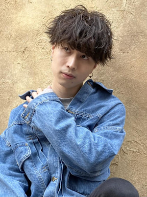 ニュアンスマッシュショート/メンズ