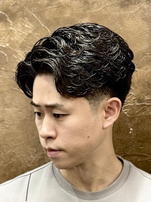 ウェーブパーマスタイル