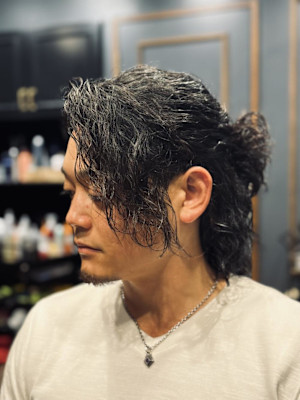 ロングウルフ×ツイストスパイラルパーマ