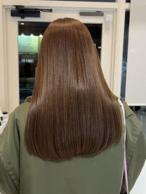 アッシュ＆オリーブで作るブラウン