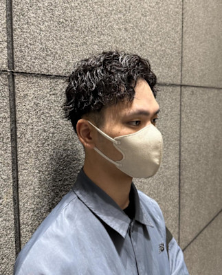 銀座　理容室　ビジネスパーマ