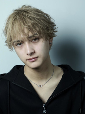 フェザーラウンドマッシュミルクティーベージュ