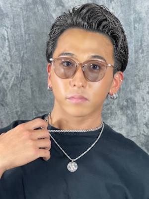 【ツヤ感ウェット】大人のかきあげ七三ショート