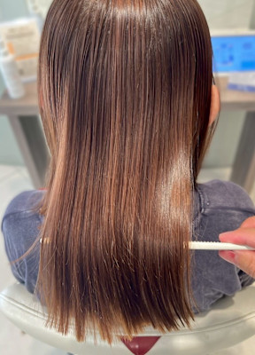 カット×髪質改善カラー