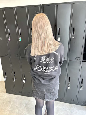 ダブルカラー/ミルクティーベージュ/髪質改善/三宮駅/韓国