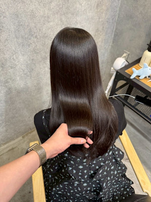 髪質改善ストレート/韓国/縮毛矯正/レイヤーカット/ダブルカ