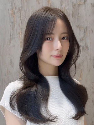 くびれヘア/三宮駅/韓国/髪質改善/縮毛矯正/