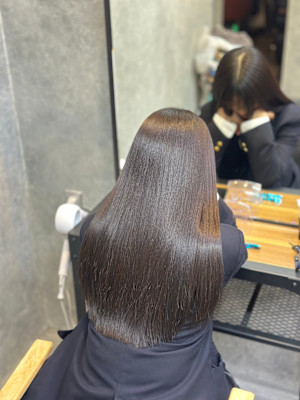 髪質改善ストレート/韓国/縮毛矯正/レイヤーカット/
