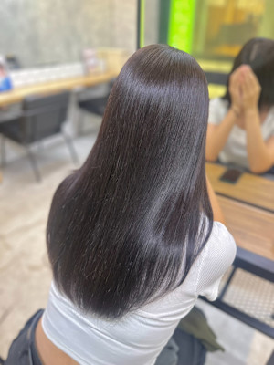 髪質改善ストレート/韓国/縮毛矯正/レイヤーカット/