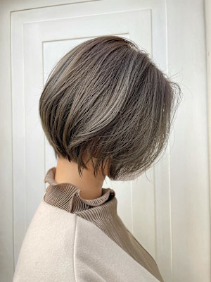 ショート/丸みショート/くびれショート#ニュアンスカラー