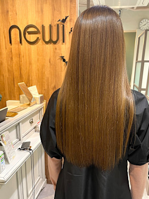 ロングレイヤーカット/美髪スタイル