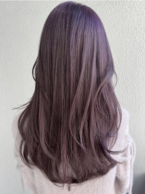 ミディアムレイヤー/ピンクパープル/ネイビー