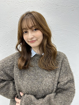 [風花]透明感たっぷりシフォンベージュ