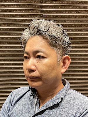 UN businessman barber×スタイル