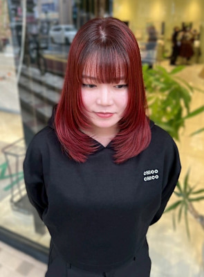 カット×髪質改善カラー