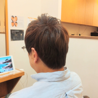 30代40代50代 刈り上げなしショート