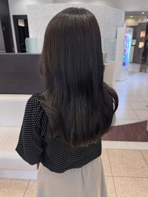 美髪ロングヘア