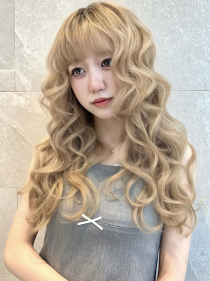 《巴結生》ミルクティーベージュ/大宮/レイヤーカット