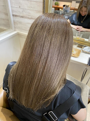 ブリーチからの移行も☆シルキーベージュ