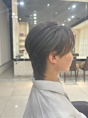 刈り上げないマッシュ