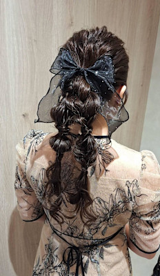 編みおろしツイン