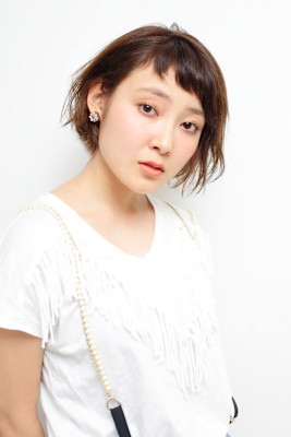 軽さのあるショートスタイル