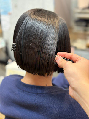 髪質改善×ボブ