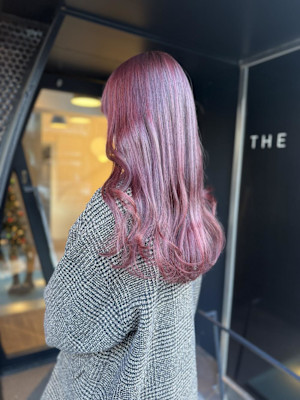 冬に似合うラベンダーピンク