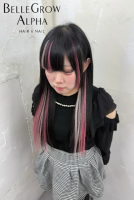 カラー＋エクステ