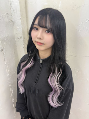 カラー＋エクステ