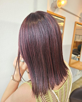 ピンクハイライト