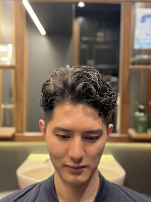 ビジネスカールパーマ