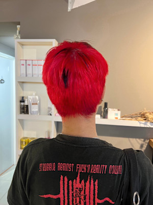 派手髪・ハイトーンカラー・デザインカラー・ブリーチ専門美容室