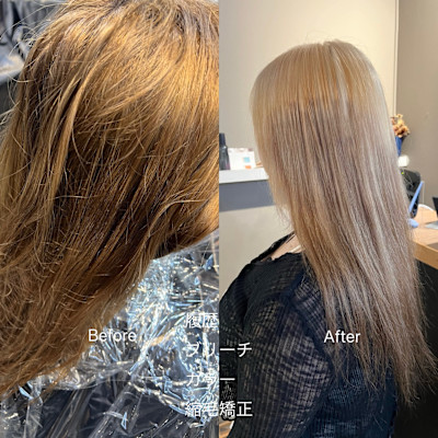 派手髪・ハイトーンカラー・デザインカラー・ブリーチ専門美容室