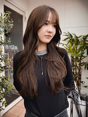 【るん】くすみ感◎オリーブブラウン