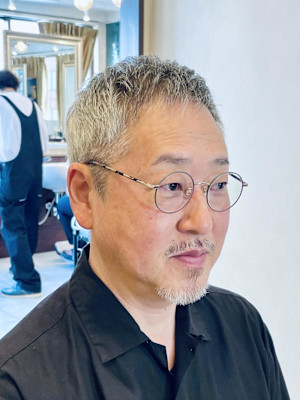 【60代 男性】ロンドンシニアショート（大宮/バーバー）