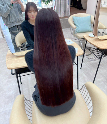 くすみピンク/ピンクグラデーション/ニュアンスカラー/韓国風